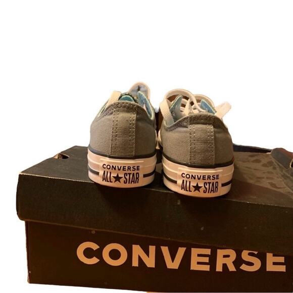 Converse All Star Madison Ox Gray Canvas Low Top Sneakers Women’s 5 NIB - Picture 5 of 8
